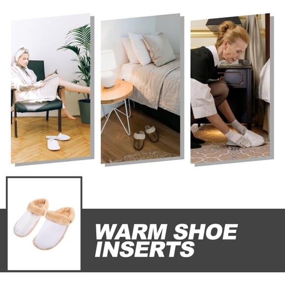 Insoles For Croc Liners Clogs Shoe Liner  Inner Comfortable Warmth Size 10 - Picture 4 of 9